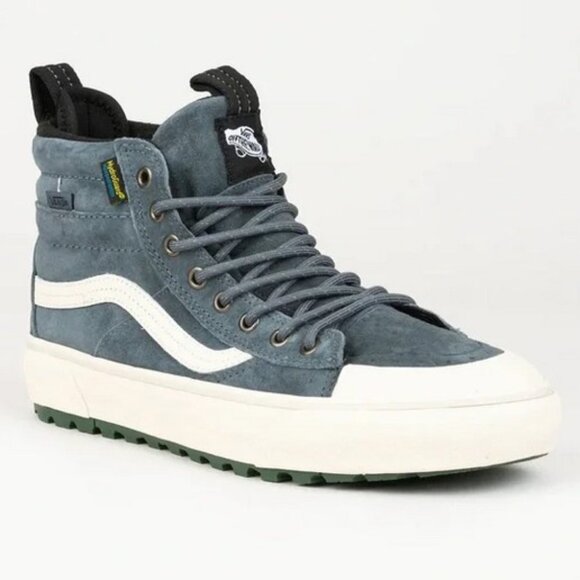 New Vans Sk8 Hi MTE 2 Men's Size Steel Blue Gray - Picture 5 of 6